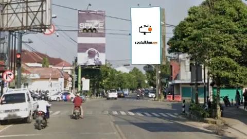 Billboard 5 × 10 m di Jl. Pemuda (ke Arah Kota), Banjarnegara, Jawa Tengah