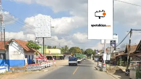 Baliho 6 × 4 m di Jl. Raya Pasar Mandiraja (Jembatan Pasar Mandiraja), Banjarnegara, Jawa Tengah