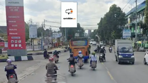 Baliho 6 × 4 m di Jl. Pemuda (SPBU Banjarnegara) (unit 1), Jawa Tengah
