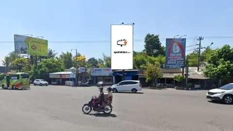 Billboard 10 × 5 m di Jl. Wonosari (Dari Jalur Utama ke arah Gunung Kidul), Bantul (unit 2), DI Yogyakarta