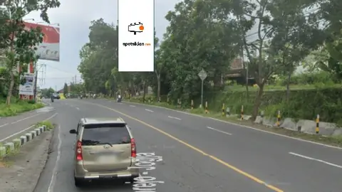 Billboard 5 × 10 m di Jl. Wates (Jembatan Bantar, Arah Kota Jogja), Bantul, DI Yogyakarta