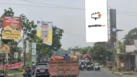 Billboard 10 × 5 m di Jl. Wates (Perempatan Sedayu), Bantul, DI Yogyakarta