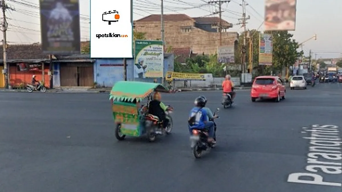 Baliho 6 × 4 m di Jl. Parangtritis (Area Perempatan Jalan Parangtritis (2)), Bantul, DI Yogyakarta