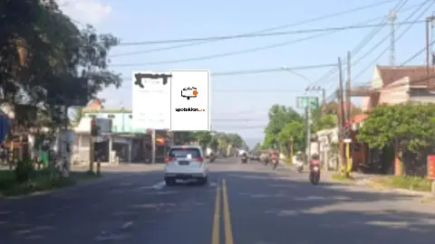 Baliho 6 × 4 m di Jl. Srandakan (Pertigaan Taman Jodog) (Pertigaan Taman Jodog), Bantul, DI Yogyakarta