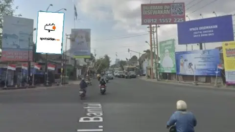 Baliho 4 × 6 m di Jl. Dongkelan (Arah Pasar Hewan Pasty), Bantul, DI Yogyakarta