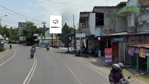 Baliho 4 × 6 m di Jl. Srandakan (Dekat BPD Srandakan), Bantul, DI Yogyakarta