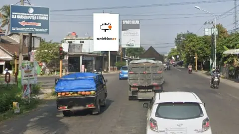 Baliho 4 × 6 m di Jl. Srandakan (Pertigaan Jodog), Bantul, DI Yogyakarta
