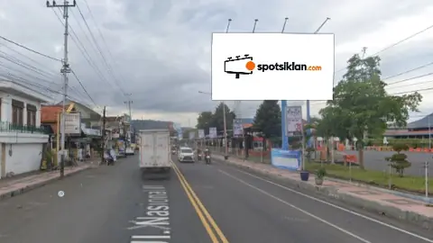 Billboard 5 × 10 m di Jl. Raya Banyuwangi Situbondo (Area Depan ASDP Ketapang), Jawa Timur
