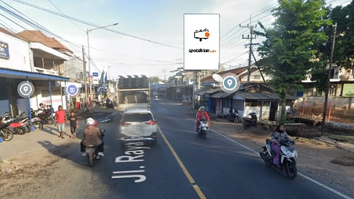 Baliho 6 × 4 m di JI. Raya Galean (Seberang Bank BRI), Banyuwangi, Jawa Timur