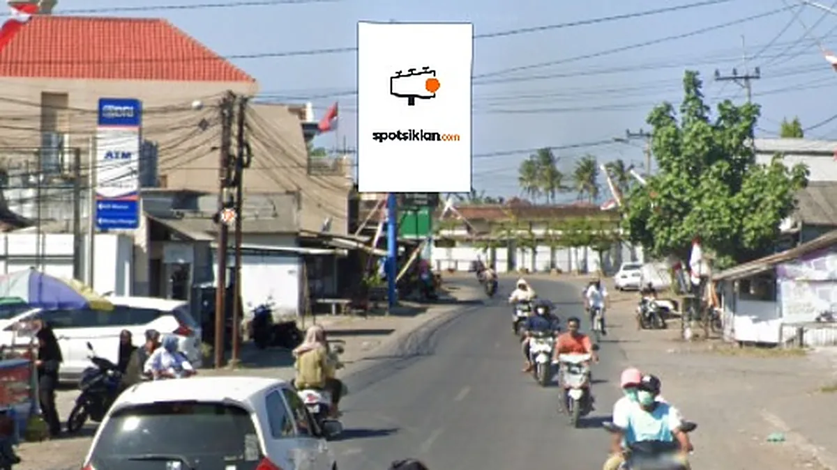Baliho 4 × 6 m di Jl. Brawijaya (Depan BCA Muncar, Arah Pasar Muncar), Banyuwangi, Jawa Timur
