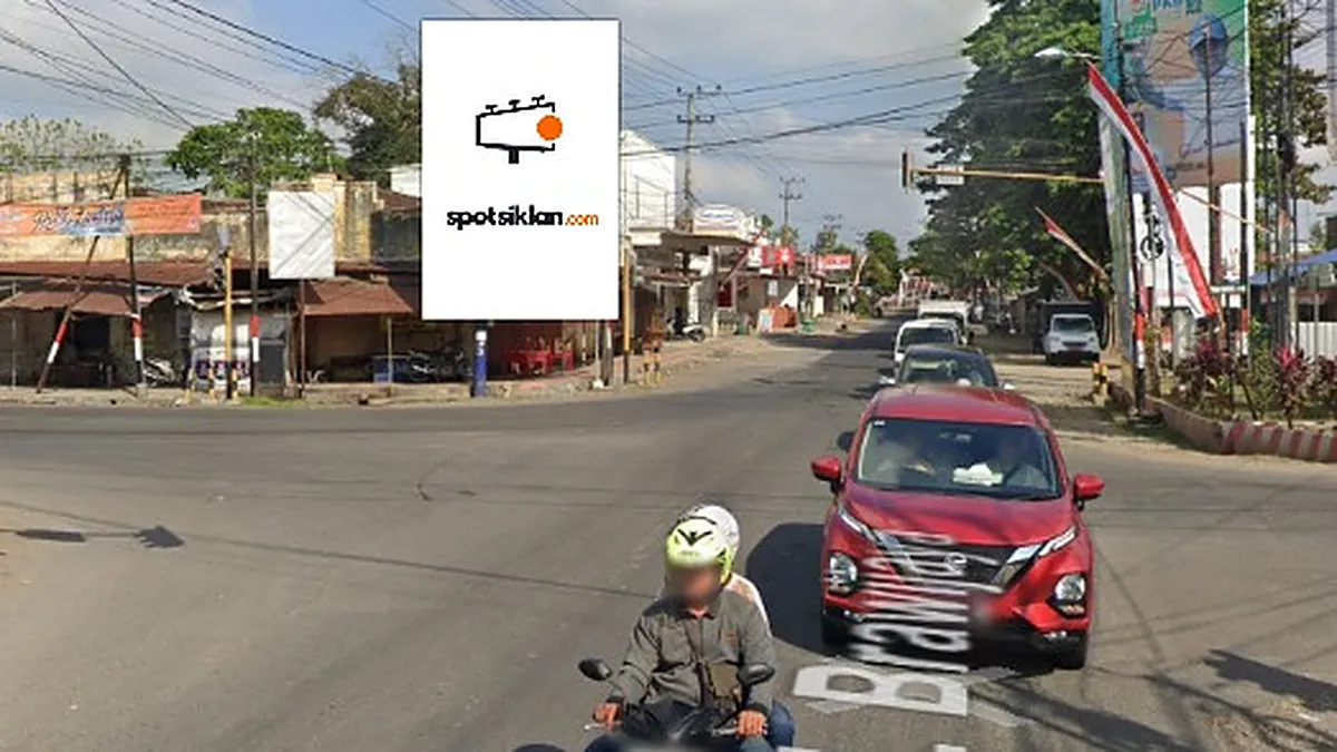 Baliho 4 × 6 m di Jl. Brawijaya (Arah Srono), Banyuwangi, Jawa Timur