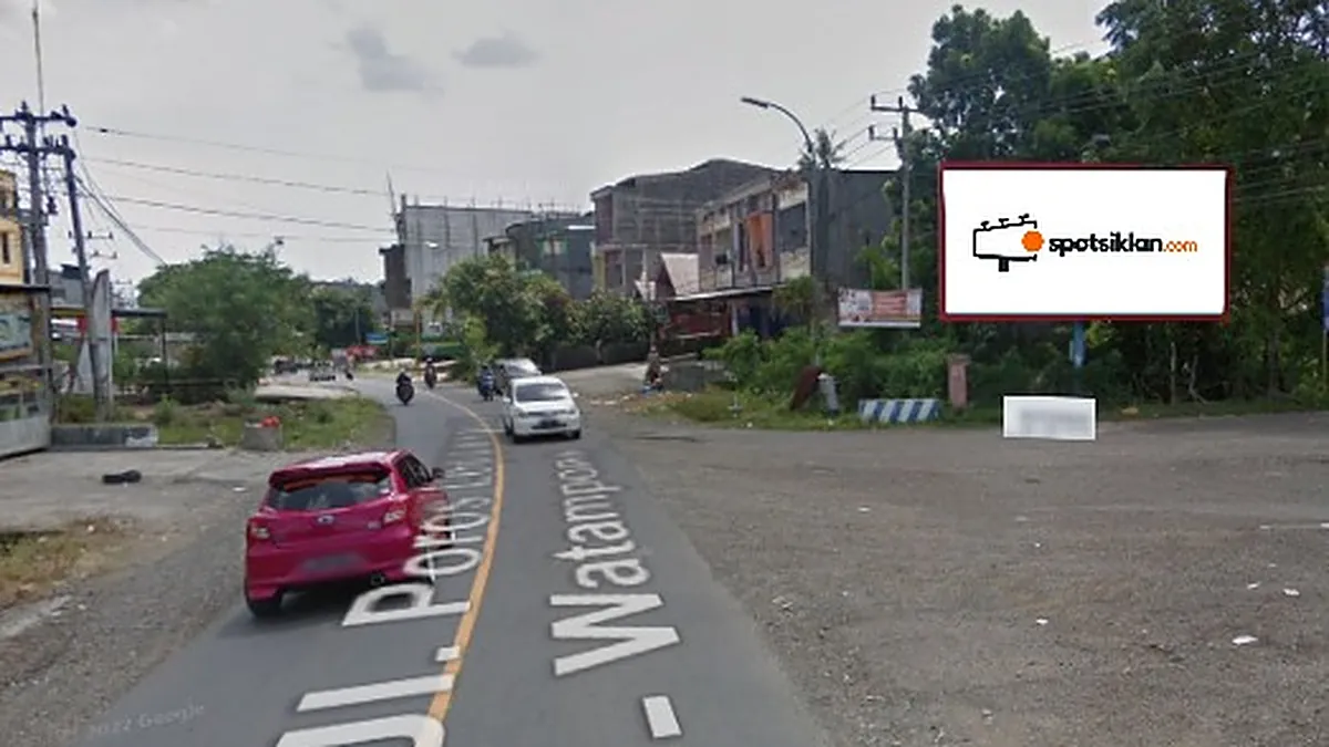 Billboard 4 × 8 m di Jl. MT Haryono (Area Dekat Tugu Kota Kelahiran JK), Bone, Sulawesi Selatan
