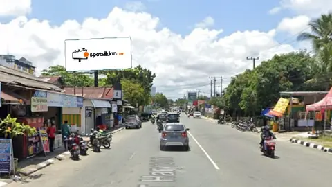 Billboard 5 × 10 m di Jl. MT Haryono (Depan SPBU DAM MT Haryono), Balikpapan, Kalimantan Timur