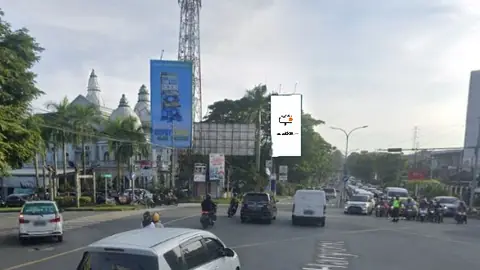 Billboard 10 × 5 m di Jl. MT Haryono (Simp 4 Balikpapan Baru), Kalimantan Timur