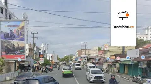Billboard 10 × 5 m di Jl. Mt Haryono (GG Mufakat), Balikpapan, Kalimantan Timur