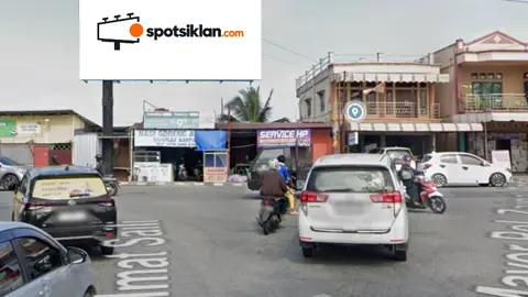 Billboard 5 × 10 m di Jl. Mayor TNI A.D. Imat Saili (Dari Senja Coffee), Balikpapan, Kalimantan Timur