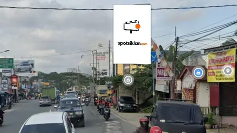 Baliho 6 × 4 m di Jl. Soekarno Hatta (Simp 3 Kilo 5/Hotel Platinum), Balikpapan, Kalimantan Timur