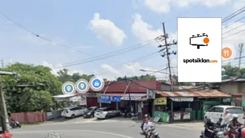 Baliho 4 × 6 m di Jl. Mayjend Sutoyo (Menuju Hotel Mentari), Balikpapan, Kalimantan Timur