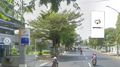 Billboard 10 × 5 m di Jl. A Yani (Depan Bank BJB), Brebes, Jawa Tengah