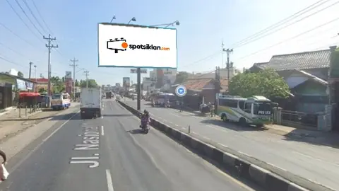 Billboard 10 × 5 m di Jl. Jend. Sudirman Pasar Losari (Depan Klinik Pratama Yusuf Yakub), Brebes, Jawa Tengah
