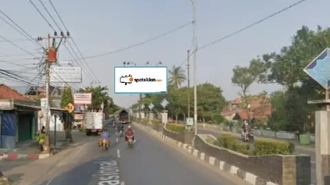 Billboard 5 × 10 m di Jl. Gajahmada (Dari Alun Alun (Dekat DPRD Brebes)), Jawa Tengah