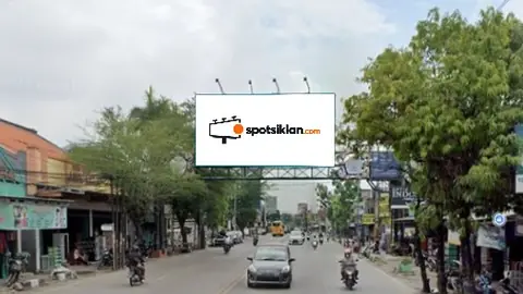 Bando Jalan 10 × 5 m di Jl. Pangeran Diponegoro (Depan Kantor Bupati Brebes, Hadap Barat), Jawa Tengah