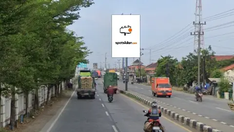 Baliho 4 × 6 m di Jl. Raya (Arah Terminal Bus Tanjung Brebes), Jawa Tengah