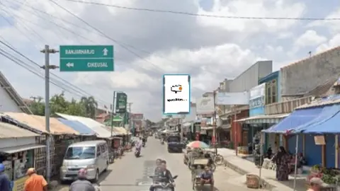 Baliho 4 × 6 m di Jl. Diponegoro (Pasar Ketanggungan), Brebes, Jawa Tengah