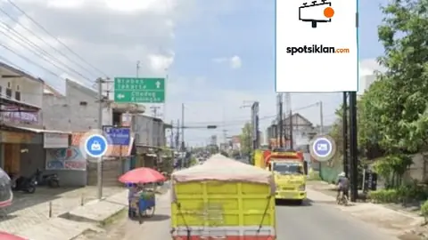 Baliho 6 × 4 m di Jl. Ketanggungan (Terlihat arah dari Warung Sate Mang Engkus), Brebes, Jawa Tengah
