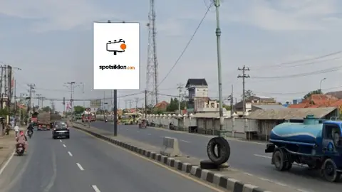 Baliho 4 × 6 m di Jl. Raya Pejangan (Dari Arah Pertigaan Pejagan), Brebes, Jawa Tengah