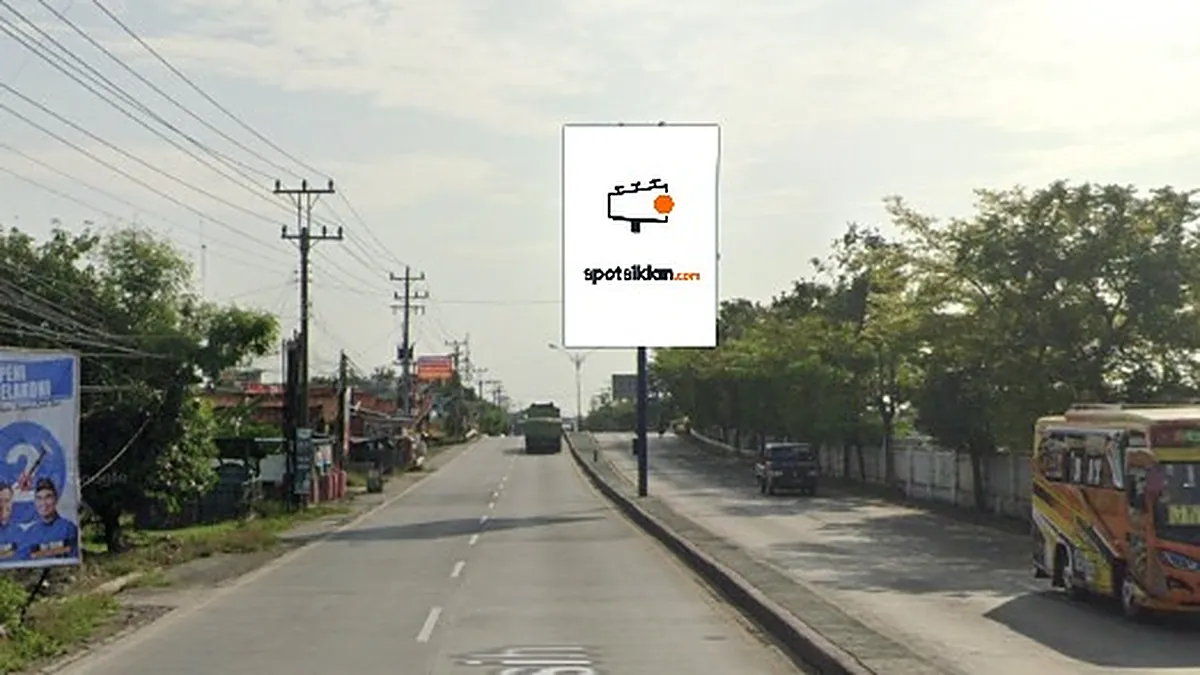Baliho 4 × 6 m di Jl. Pantura Pejangan (Dekat Simpang Tiga Pejagan), Brebes, Jawa Tengah