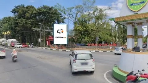 Baliho 4 × 6 m di Jl. Poros Palopo-Makassar (Dari Simpang Tugu Payung. Arah Padaelo), Barru, Sulawesi Selatan