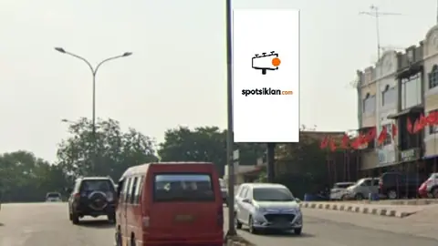 Billboard 5 × 10 m di Jl. Bunga Raya (Seberang Kantor Camat Lubuk Baja), Batam, Kepulauan Riau