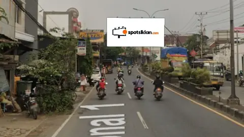 Bando Jalan 5 × 10 m di Jl. Jendral Sudirman (Arah Masuk Kota Batang), Jawa Tengah