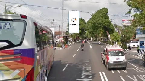 Billboard 4 × 8 m di Jl. Raya Pandanaran (Perbatasan Solo-Semarang (Boyolali), Arah Simpang Lima Boyolali), Jawa Tengah