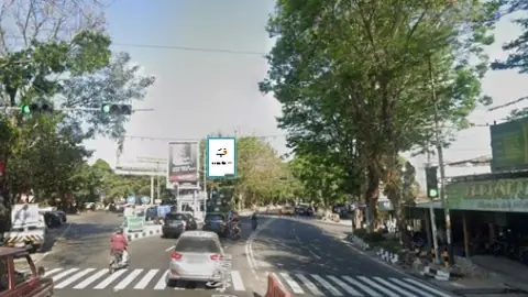 Baliho 6 × 4 m di Jl. Pandanaran (Arah Pasar Sungginan), Boyolali, Jawa Tengah