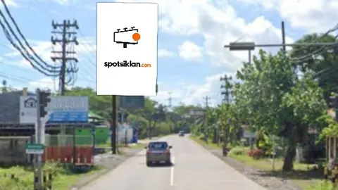 Baliho 4 × 6 m di Jl. Raya Cantelan (Perempatan Cantelan), Cilacap (unit 1), Jawa Tengah