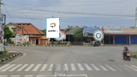 Baliho 4 × 6 m di Jl. Jendral Soedirman - Cilacap (Pertigaan Kandangmacan), Jawa Tengah