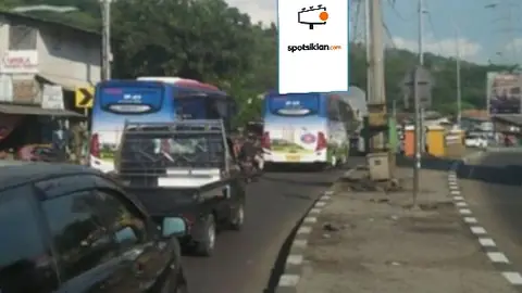 Billboard 10 × 5 m di Jl. Raya Merak (Setelah RM. SEDERHANA Masakan Padang), Cilegon, Banten
