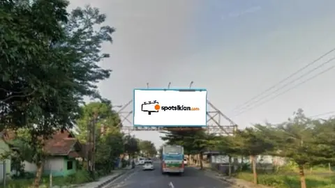 Bando Jalan 10 × 5 m di Jl. Jenderal Sudirman (Dari Tasik / Bandung menuju Alun aun Ciamis), Jawa Barat