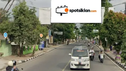 Bando Jalan 5 × 10 m di Jl. Jend. Sudirman Lingk. Cibeureum (Arah Alun alun Ciamis Wetan), Jawa Barat