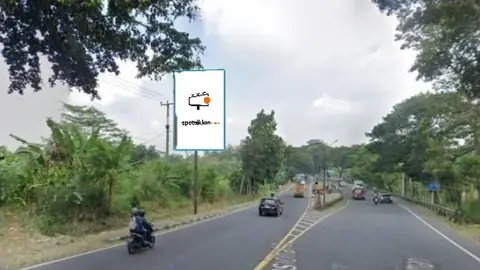 Baliho 4 × 6 m di Jl. Raya Cikoneng (Menuju Ciamis Kota / Banjar), Jawa Barat