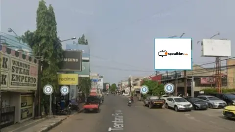 Billboard 6 × 5 m di Jl. Tentara Pelajar (Dekat Grage Mall), Cirebon, Jawa Barat