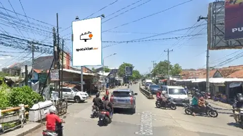 Baliho 6 × 4 m di Jl. Raya Mranggen (Area Perempatan Pasar Mrenggen), Demak, Jawa Tengah