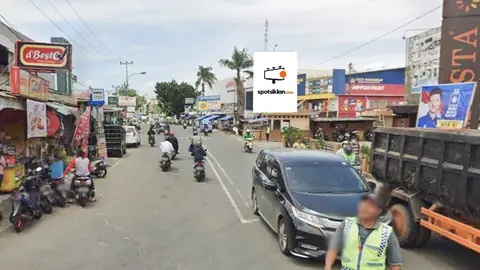 Billboard 4 × 6 m di Jl. Tole Iskandar - Depok (View dari atah Jatijajar menuju Sukmajaya), Jawa Barat