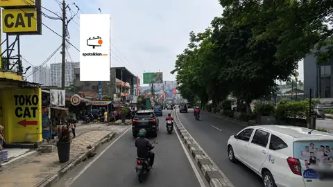 Billboard 5 × 10 m di Jl. Margonda Raya Arah Jakarta (Margo City), Depok, Jawa Barat