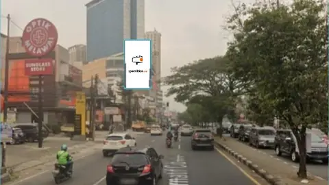 Billboard 5 × 10 m di Jl. Alternatif Cibubur (Roti Bakar Edi Cibubur) (Arah dari Exit Tol Cibubur menuju Cileungsi/Kota Wisata Cibubur), Depok, Jawa Barat