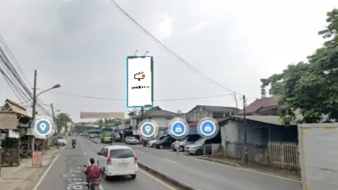 Billboard 5 × 10 m di Jl. Cinangka Raya No. 29 (Arah dari Ciputat menuju Parung), Depok, Jawa Barat