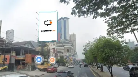 Billboard 5 × 10 m di Jl. Alternatif Cibubur No.102 (Arah dari exit tol Cibubur menuju Cilengsi / Kota Wisata Cibubur), Depok, Jawa Barat