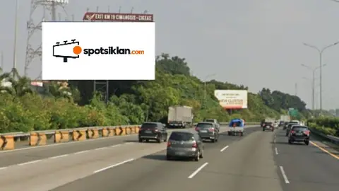 Billboard 8 × 16 m di Jl. Tol Jagorawi KM 14+750A (Dari Jakarta Menuju Bogor / Narogong), Depok, Jawa Barat